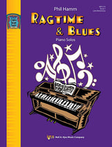 Ragtime and Blues piano sheet music cover